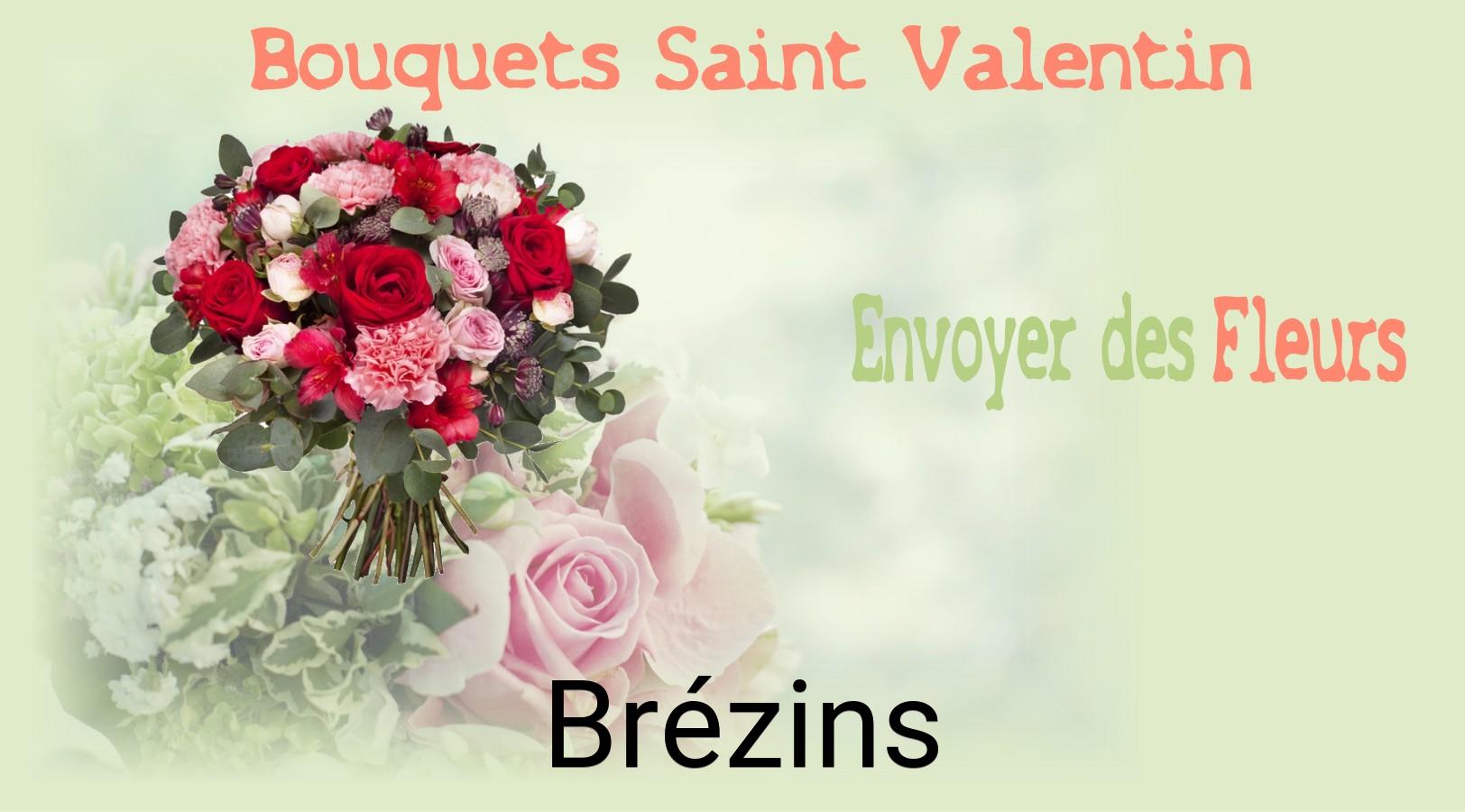 Roses de Saint-Valentin livrées à Brézins